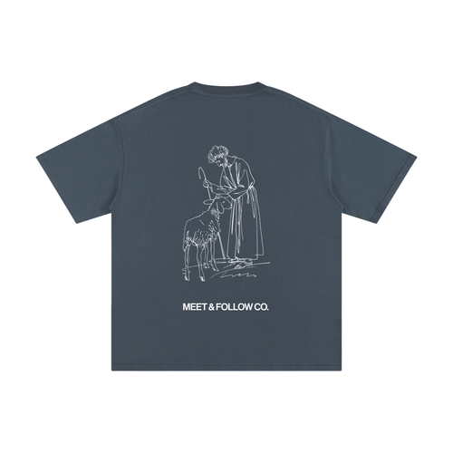 "I Follow Jesus" Tee | Blue